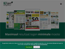 Tablet Screenshot of nian.nl